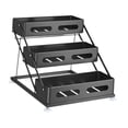 thumbnail image 2 of 3 capas Spice Rack Cabinete Sazoneing Rack Space Saving ALTIENDA ALTABLE Organizador de condimentos de condimentos para la cafetería de escritorio, 2 of 9