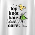 thumbnail image 3 of Tinker Bell - Top Knot Hair Don't Care - Youth Girls Boxy T-Shirt, 3 of 5