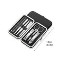 thumbnail image 4 of Nail Set Stainless Steel Pedicure Tools with Ear Spoon and Nail Scissors for Home Care, 4 of 7
