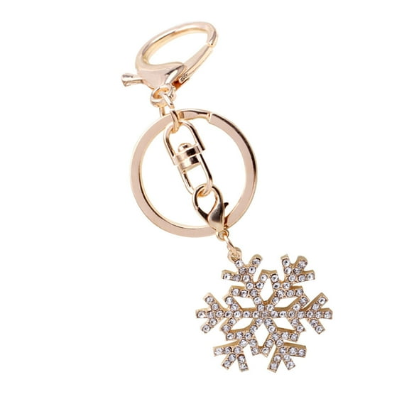 KALLORY Handbag Charms for Purses Christmas Keychain 1Pack