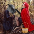 thumbnail image 4 of Disfraz de Halloween para pareja, punto de cruz, caperucita roja y lobo, 4 of 6