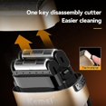 thumbnail image 2 of Electric Razor Electric Shaver Rechargeable Shaving Machine For Men Shaver Beard Razor Wet-dry Use B, 2 of 5