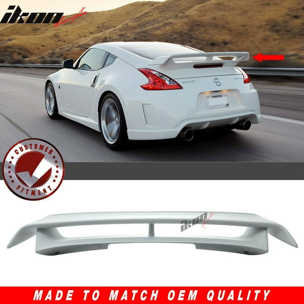 Compatible With 09 Nissan 370z N Style Trunk Spoiler Abs Walmart Com Walmart Com