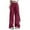White, variant on UAMVSH Bermuda Shorts for Women Summer Casual Knee Length Shorts Drawstring Elastic Waist Pleated Shorts for Beach Travel