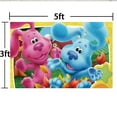 thumbnail image 6 of Blue's Clues school Backdrop Background Banner Taspestry Wall Decor Birthday Party Supplies Poster Fans, 6 of 6
