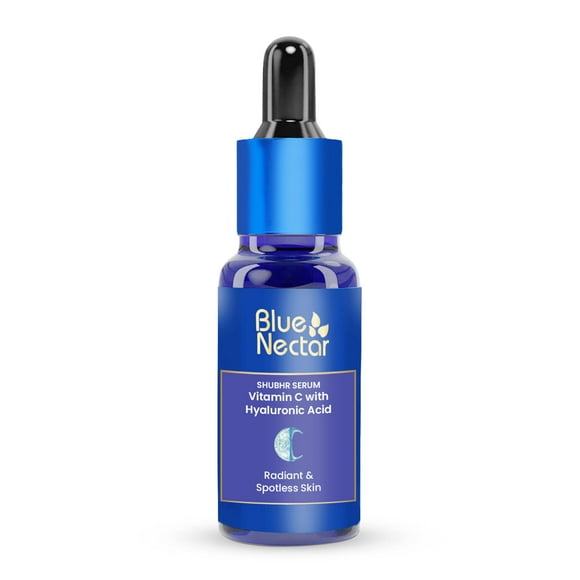 Sérum facial Blue Nectar con vitamina C y ácido hialurónico, 30 ml