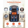 thumbnail image 3 of VEVOR Fauteuil de Massage Corps Entier Fauteuil Inclinable de Massage 4D avec SL-Track et Extensible de Yoga, 3 of 9