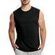 thumbnail image 1 of pstuiky Camisetas sin mangas para hombre, Camiseta deportiva de manga corta con cuello redondo, ajustada y de alta resistencia, de color liso para hombre Chaleco para hombre m, 1 of 5