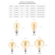 thumbnail image 3 of Filamento LED Bombillas de luz Edison Lámpara decorativa Edison E27 110V 220V A60 ST64 G80 G95 G125 Reemplace la bombilla incandescente vintage Xemadio 2021230-1, 3 of 9