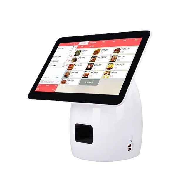 15.6 Inch Monitor Cash Register, All In One POS Machine Software For Restaurant HS-C88 ,Easy to Use