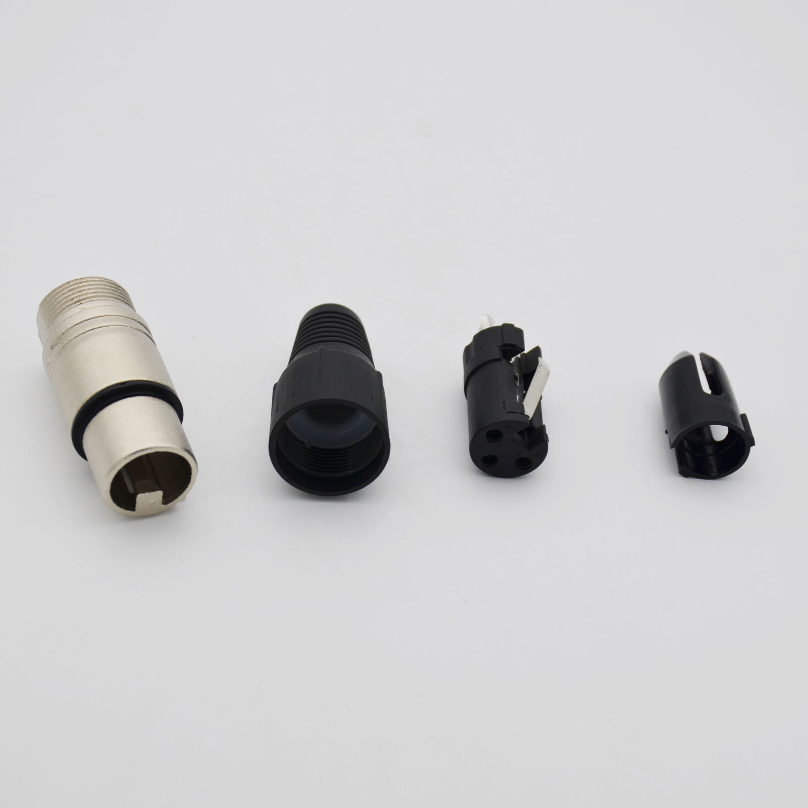 2,XLR Cable with Right Angle 1/4 TRS Plug- Shielded XLR to 1/4 Audio Snake Cable