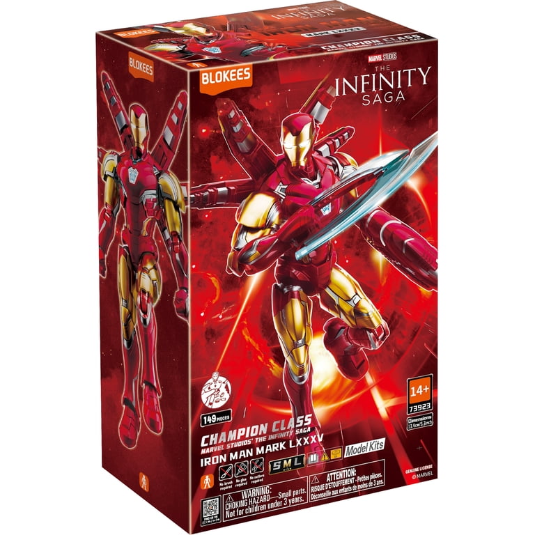 Blokees Marvel Infinity Saga Champion Class 01 Iron Man Model Kits