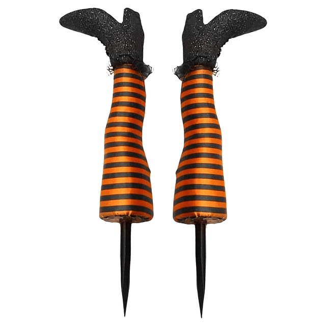 Halloween Decoration Prosthetic Witch Leg Garden Decorations