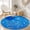 Color 6, variant on SPXUBZ Velvet Round Area Rug Beautiful Sea Beach Path Flower Circular Floor Mat Soft Non-Slip Ocean Coastal Carpet for Living Room Bedroom Throw Rug