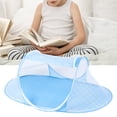 thumbnail image 3 of Kid  Net,  Net Portable Exquisite Breathable Blue  for Travel for Home for Camping, 3 of 8