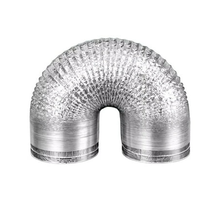 

JINGT 80 Aluminum Foil Air Duct Water Heater Flue Exhaust Pipe for Kitchen Range Hood
