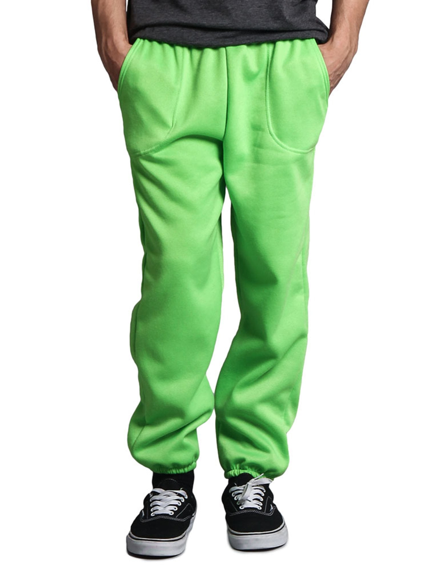 lime sweatpants