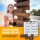 thumbnail image 4 of Torre de equilibrio de madera GoSports de 91 cm, juego grande, 4 of 6