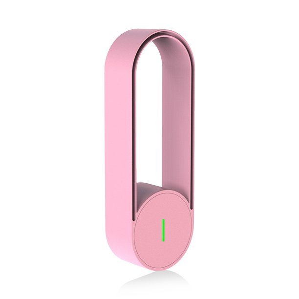 Naiovety Ambientador de aniones Filtro de iones negativos para dormitorio Eliminador de olores para personas mayores Accesorios para electrodomésticos Rosado