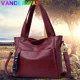 thumbnail image 2 of Bolso de mano de marca genuina para mujer, bolsos de cuero de alta calidad para mujer 2024, bolso bandolera grande con asa superior para mujer, 2 of 5
