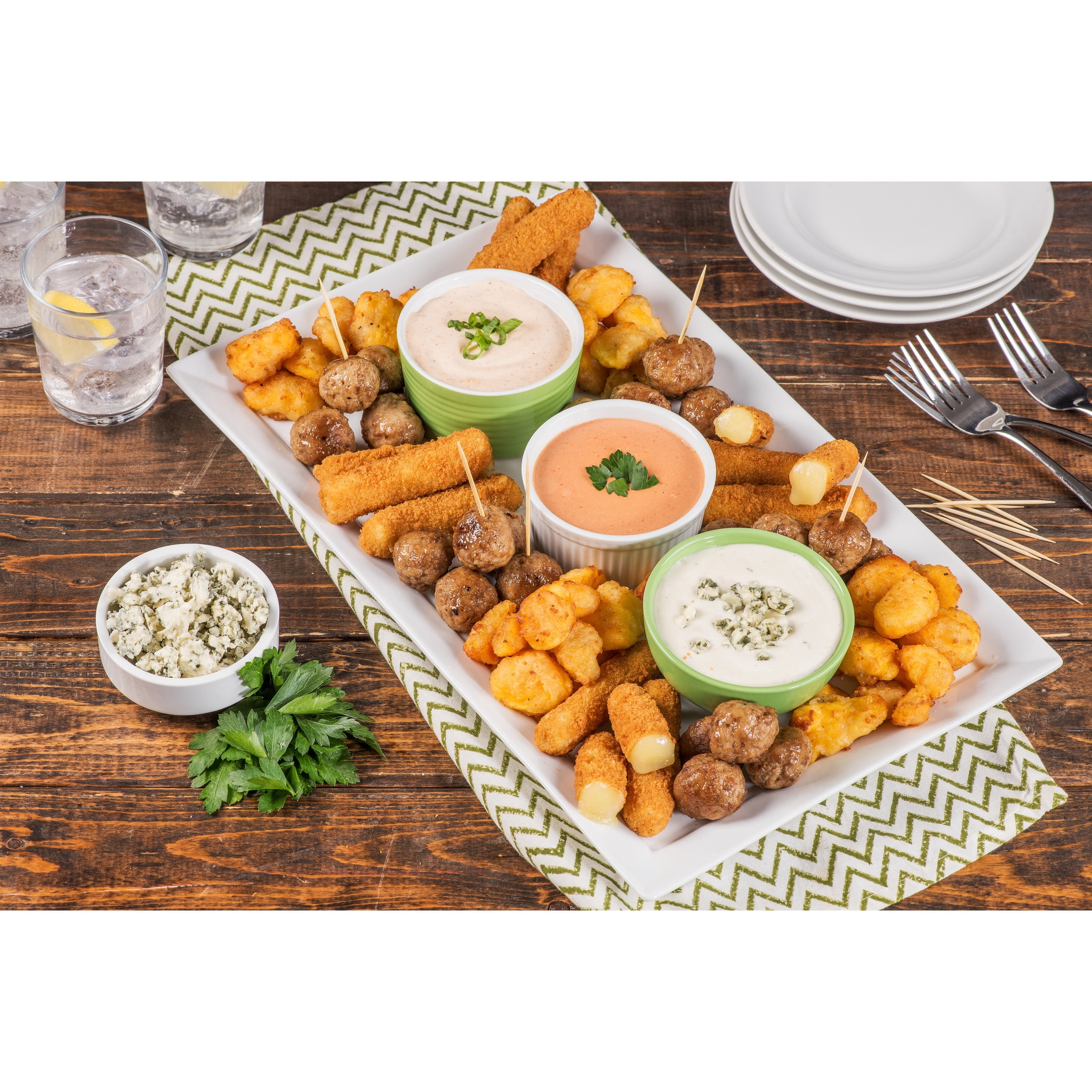 Farm Rich Breaded Cheddar Cheese Curds, (Frozen Snacks and Appetizers), 15 oz