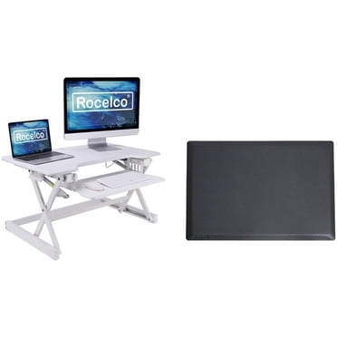 Rocelco 32” Height Adjustable Standing Desk Converter