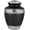 Black - Silver, variant on Aluminum Handcrafted Urn - Elegant Keepsake Holder for Adult Human Ashes (Blue)