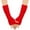 Red#, variant on Utoimkio Knitted Arm Warmers Gloves Winter Long Fingerless Gloves Thumb Hole Gloves Mittens for Women and Men