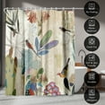 thumbnail image 4 of Americanflat 71" x 74" Shower Curtain, Where The Passion Flower Grows I by PI Creative Art, 4 of 7