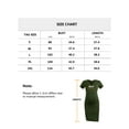 thumbnail image 5 of Short Sleeve Summer Maternity Dress for Woman Ruched Pregnancy Clothes, 5 of 6