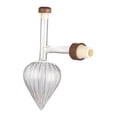 thumbnail image 4 of predolo Elegant Transparent Portable Decanter Aerator Whiskey Glass Container for Dining Peach Shaped, 4 of 8