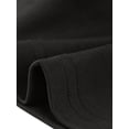 thumbnail image 5 of INSPIRE CHIC Peplum Top for Women's Round Neck Pearl Decor 3/4 Sleeves Elegant Blouse Black XS, 5 of 5