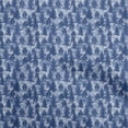 thumbnail image 1 of oneOone Tissu Rayonne Bleu Marine Tropical pour Projets de Couture, Imprimés au Mètre, Largeur 56 Pouces, 1 of 4