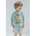 thumbnail image 3 of Disney Lion King Simba T-Shirt and Shorts Outfit Set Toddler to Big Kid, 3 of 5