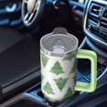 thumbnail image 5 of 30oz Xmas Tumbler with Straw and Lid Double Wall Stainless Steel Coffee Cup Holiday Gifts for Women Men, 5 of 5