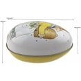 thumbnail image 3 of 6pcs Creative Cute Tin Bunny Chick Printing Alloy Metal Easter Eggs Shaped Candy Box Holder, 3 of 8