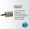 thumbnail image 2 of Country Farm House Painting Watercolor Faux Leather Travel Luggage Tag, 2 of 7