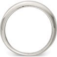thumbnail image 2 of Sterling Silver Stackable Band (Size 8) Made In India qr500-8, 2 of 5