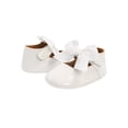 thumbnail image 3 of FOCUSNORM Bébé Fille Chaussures de Baptême Semelle Douce Robe de Princesse Marie Jane Flats, 3 of 7