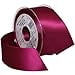 thumbnail image 3 of Morex Ribbon Double-Face Swiss Satin Ribbon, 3.8cm by 27-Yard Spool, Fuchsia, 3 of 4