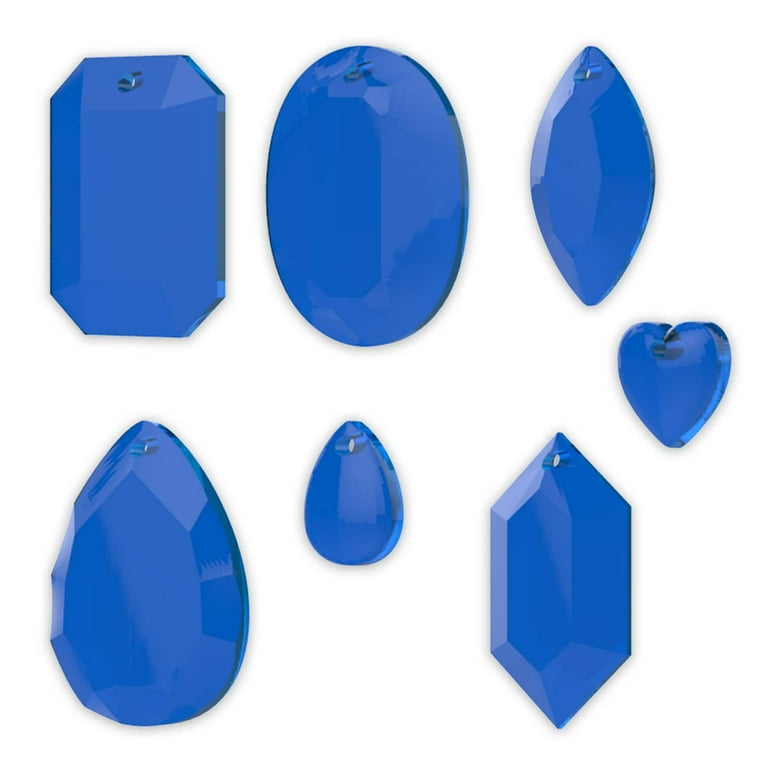 Blue Moon Studio™ UV Resin Craft Faceted Gems Flat Mold