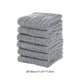 thumbnail image 3 of Set de toallas faciales 100% algodón pack de 6 mm | Paños suaves y absorbentes para uso diario | Paños cuadrados ligeros y transpirables | Toallas de viaje ecológicas para baño 11,8x11,8 pulgadas, 3 of 7