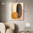 thumbnail image 5 of Burnt Ochre Orbit Canvas Contemporary Art by Art Remedy, Gallery Wrapped, 30 x 36, 5 of 7