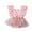 Pink, variant on Siilsaa Baby Girls' Bodysuits Baby Girl Clothes Sleeveless Floral Romper Jumpsuit Cute Girl Clothes Pink,80