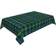 thumbnail image 2 of Washable Tablecloth, Campbell of Argyll Clan Tartan Rectangle Table Cover, Spillproof & Wrinkle-Free, for Farmhouse, Kitchen, Dining Room, Picnic Parties, 60 X 84 Inches, 2 of 7