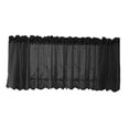 thumbnail image 5 of Kitchen Curtains Or Valance for Bathroom Short Coffee Curtain Curtains , Black-Valance-130x41cm, 5 of 8