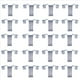 thumbnail image 3 of 80 Piezas Hebilla de Drenaje de Panel Fotovoltaico Placa de Superficie Clip de Drenaje de Agua de Panel Solar para Drenaje de Panel Solar 40 mm, 3 of 5