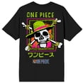 thumbnail image 2 of One Piece Straw Hat Pirates Black T-Shirt, 2 of 3