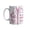 Pink, variant on JWZZYD Personalized 3D Effect Nurse Doctor Coffee Mug, Custom 2D Printed Medical Cup with Stethoscope & EKG Design, Ideal for Nurses, Physicians, Medical Friends, Graduation & Doctors Day Gifts, Pink