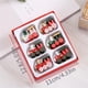 thumbnail image 3 of Juego de 6 colgantes de madera para Navidad, regalo navideño, 3 of 5